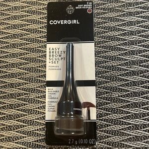Lot of 5 COVERGIRL Easy Breezy Brow Sculpt + Set Pomade. Shade: #710 Soft Brown
